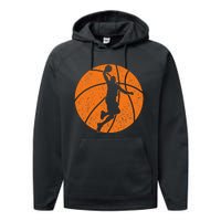 Basketball Dunk Ball Shooting Sports Game Trainer Performance Fleece Hoodie