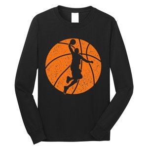 Basketball Dunk Ball Shooting Sports Game Trainer Long Sleeve Shirt