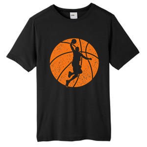 Basketball Dunk Ball Shooting Sports Game Trainer Tall Fusion ChromaSoft Performance T-Shirt