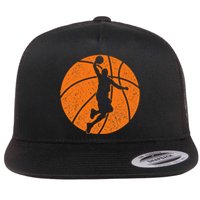 Basketball Dunk Ball Shooting Sports Game Trainer Flat Bill Trucker Hat