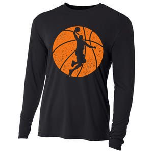 Basketball Dunk Ball Shooting Sports Game Trainer Cooling Performance Long Sleeve Crew