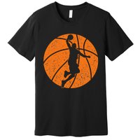 Basketball Dunk Ball Shooting Sports Game Trainer Premium T-Shirt