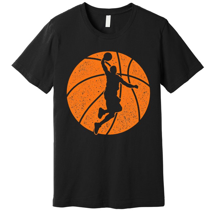 Basketball Dunk Ball Shooting Sports Game Trainer Premium T-Shirt