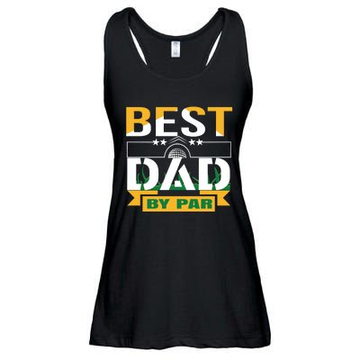 Best Dad By Par Ladies Essential Flowy Tank