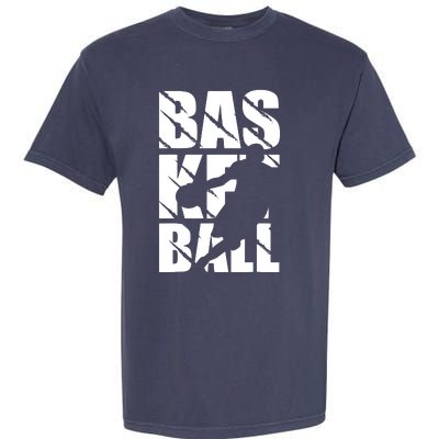 Basketball Design Garment-Dyed Heavyweight T-Shirt