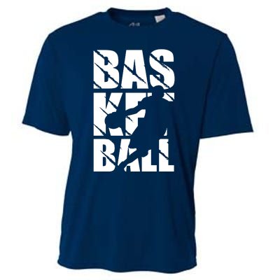 Basketball Design Cooling Performance Crew T-Shirt