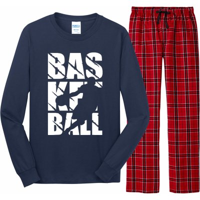 Basketball Design Long Sleeve Pajama Set