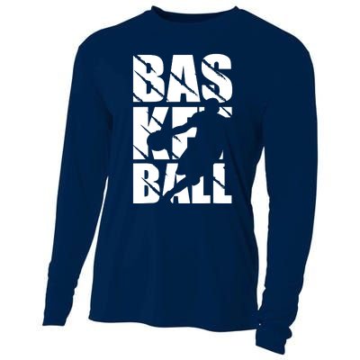 Basketball Design Cooling Performance Long Sleeve Crew