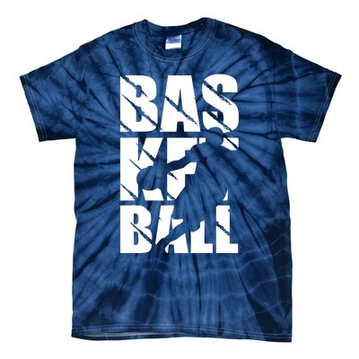 Basketball Design Tie-Dye T-Shirt