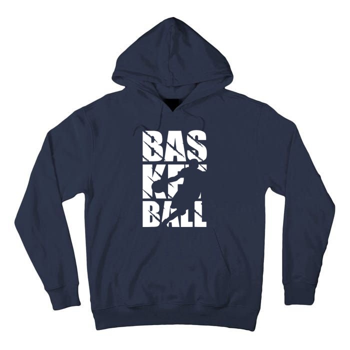 Basketball Design Tall Hoodie