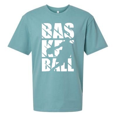 Basketball Design Sueded Cloud Jersey T-Shirt