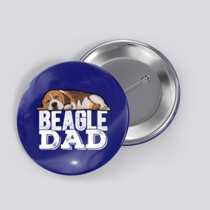 Beagle Dad Beagle Dog Lover Gift Button