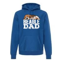 Beagle Dad Beagle Dog Lover Gift Premium Hoodie