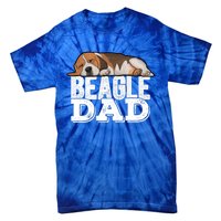 Beagle Dad Beagle Dog Lover Gift Tie-Dye T-Shirt