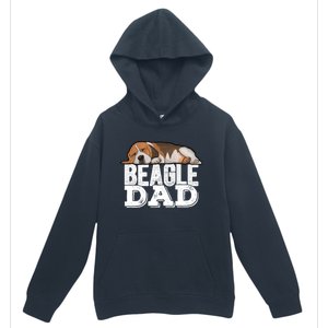 Beagle Dad Beagle Dog Lover Gift Urban Pullover Hoodie