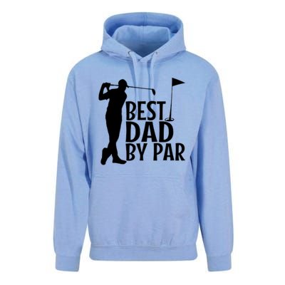 Best Dad By By Funny Father FatherS Day Golfer Golf Gift Unisex Surf Hoodie