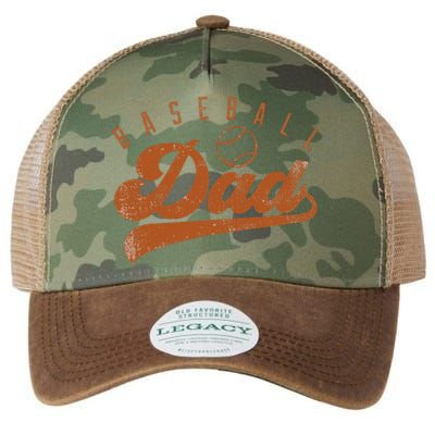 Baseball Dad Legacy Tie Dye Trucker Hat