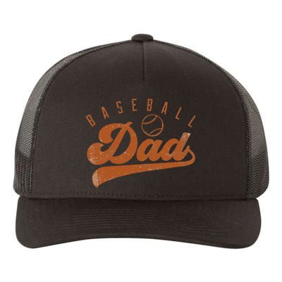 Baseball Dad Yupoong Adult 5-Panel Trucker Hat