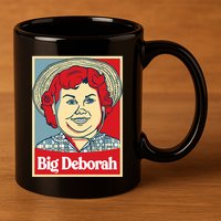 Big Deborah 11oz C Handle Ceramic Mug