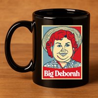 Big Deborah 11oz C Handle Ceramic Mug