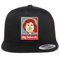 Big Deborah Flat Bill Trucker Hat