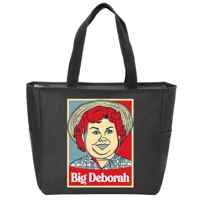 Big Deborah Zip Tote Bag