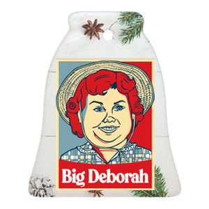 Big Deborah Ceramic Bell Ornament