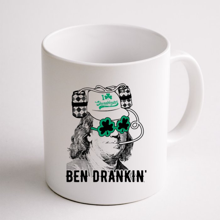 Ben Drankin Benjamin Franklin Funny St Patricks Day Coffee Mug