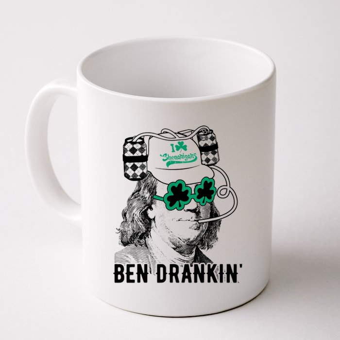 Ben Drankin Benjamin Franklin Funny St Patricks Day Coffee Mug