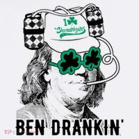 Ben Drankin Benjamin Franklin Funny St Patricks Day Kids T-Shirt