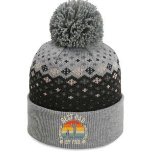 Best Dad By Par For Golf Fathers Day Birthday Christmas Meaningful Gift The Baniff Cuffed Pom Beanie