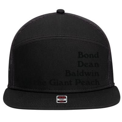 Bond Dean Baldwin The Giant Peach 7 Panel Mesh Trucker Snapback Hat