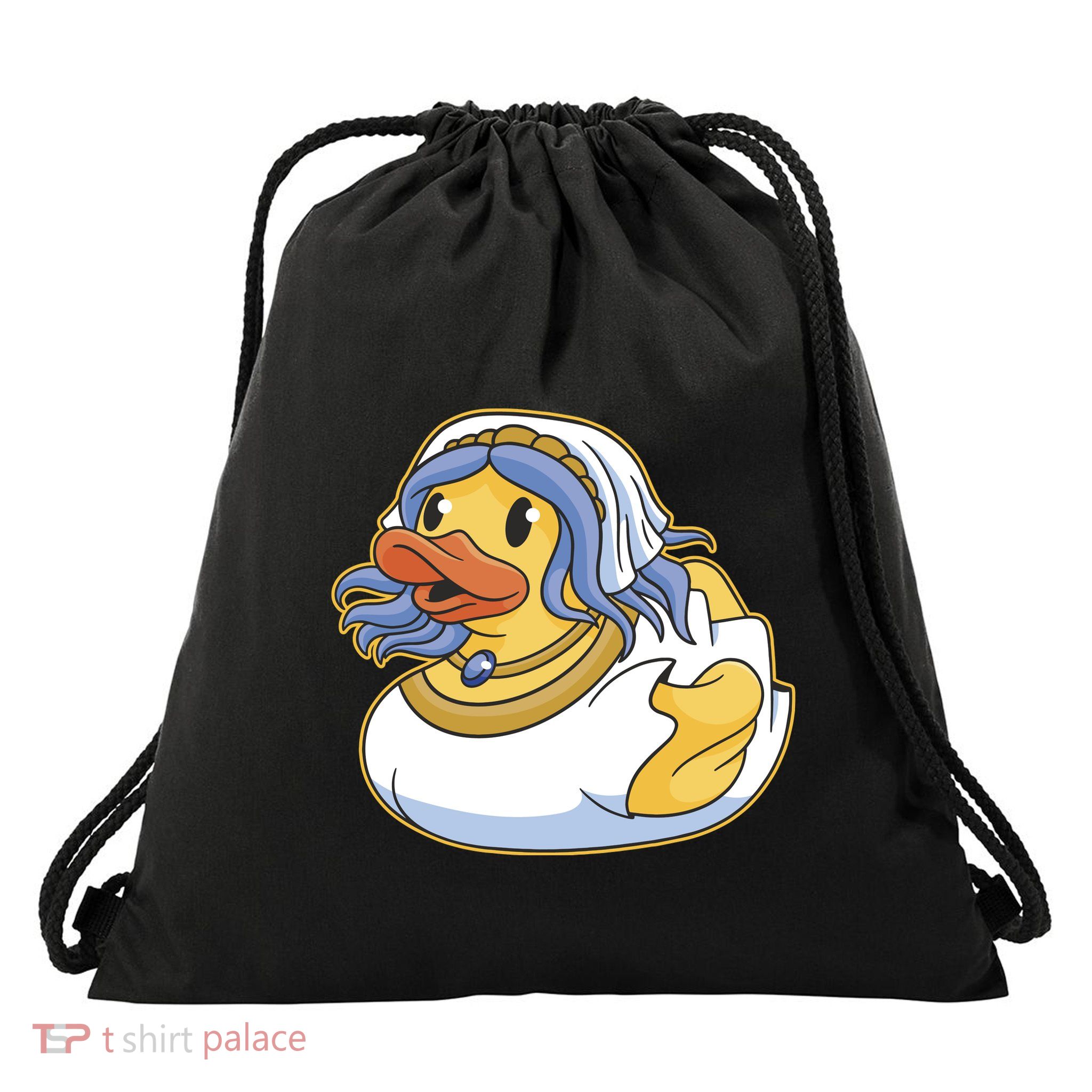 Bride Duck Drawstring Bag