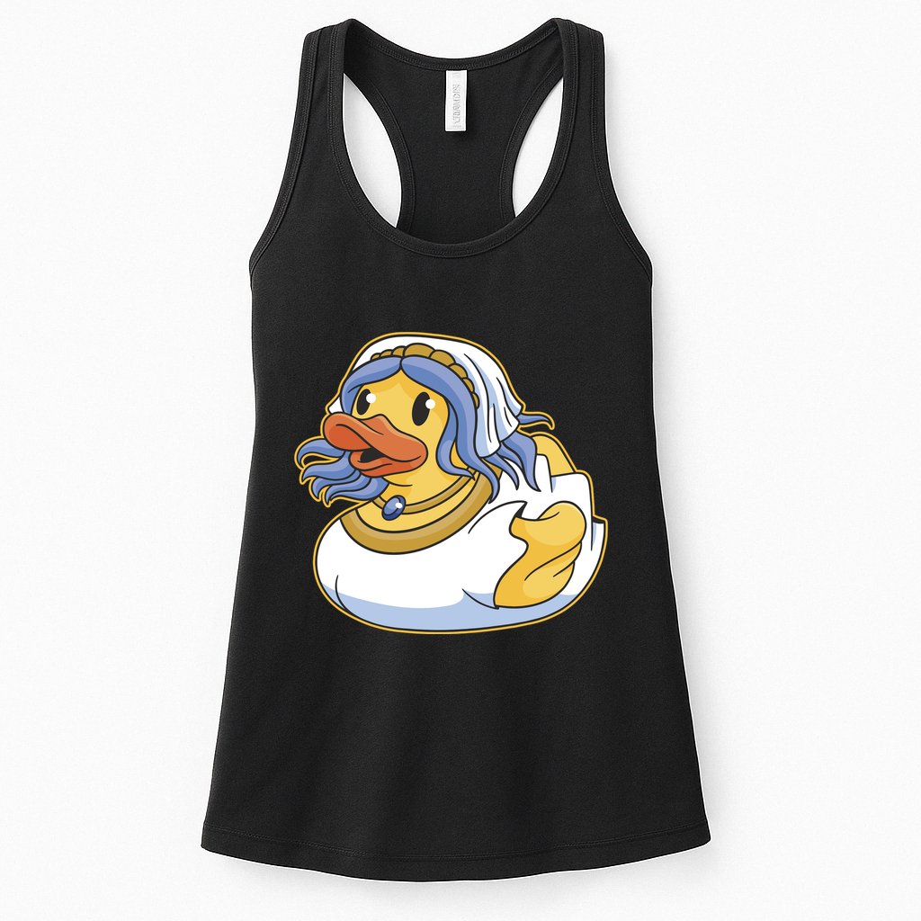 Bride Duck Womens Tank Top