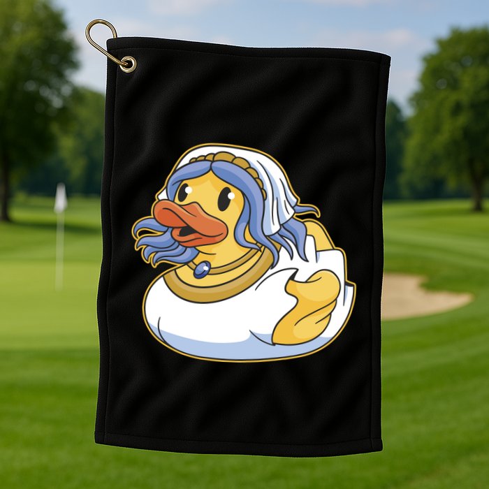 Bride Duck Golf Towel