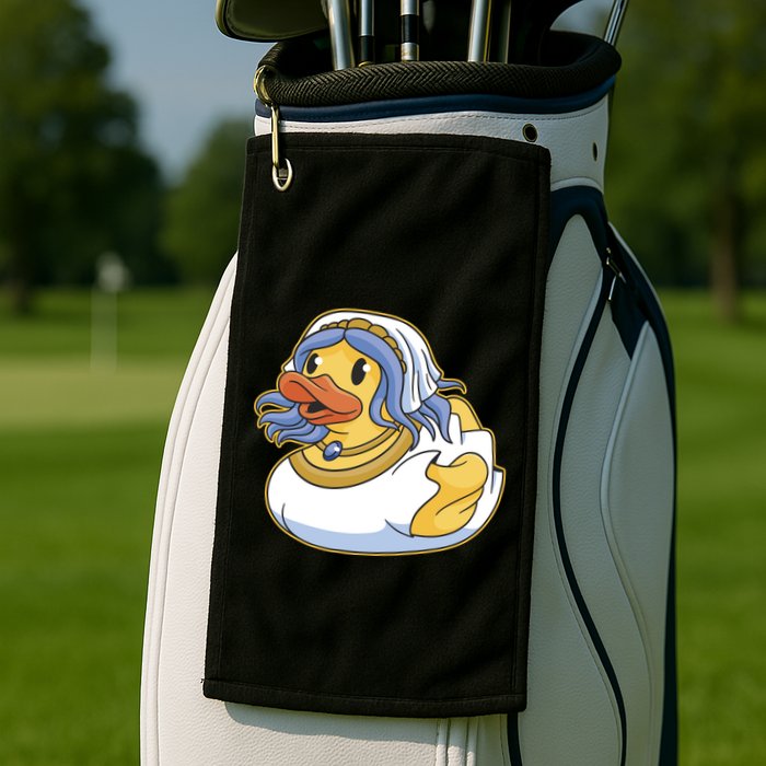 Bride Duck Golf Towel