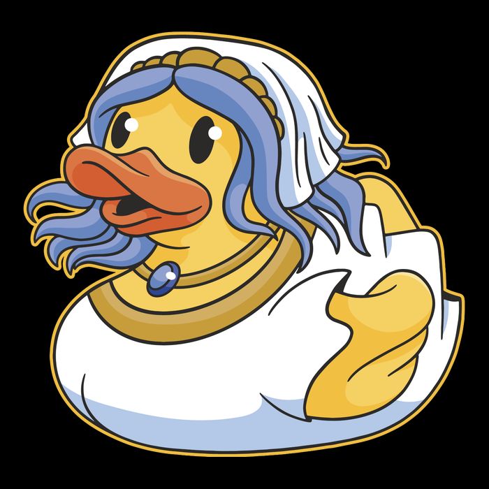 Bride Duck Cropped Pullover Crew
