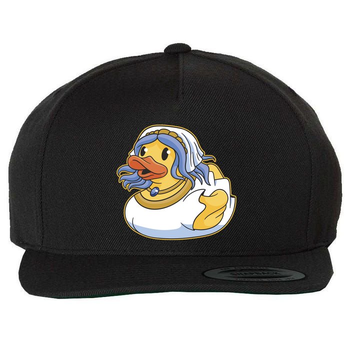 Bride Duck Wool Snapback Cap