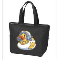 Bride Duck Zip Tote Bag