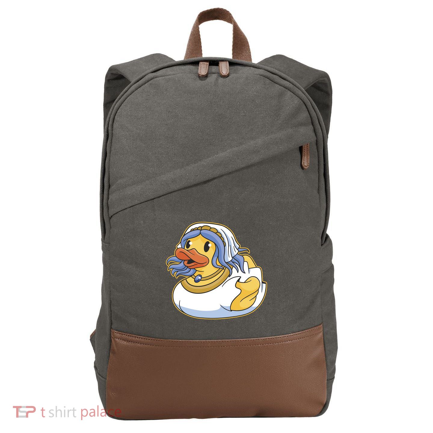 Bride Duck Cotton Canvas Backpack