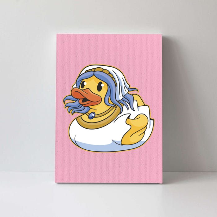 Bride Duck Canvas