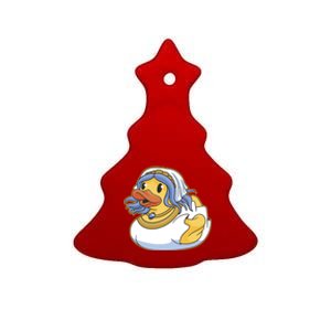 Bride Duck Ceramic Tree Ornament