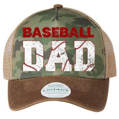 Baseball Dad Legacy Tie Dye Trucker Hat