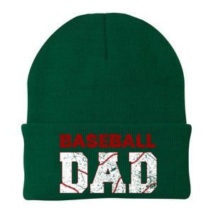 Baseball Dad Knit Cap Winter Beanie