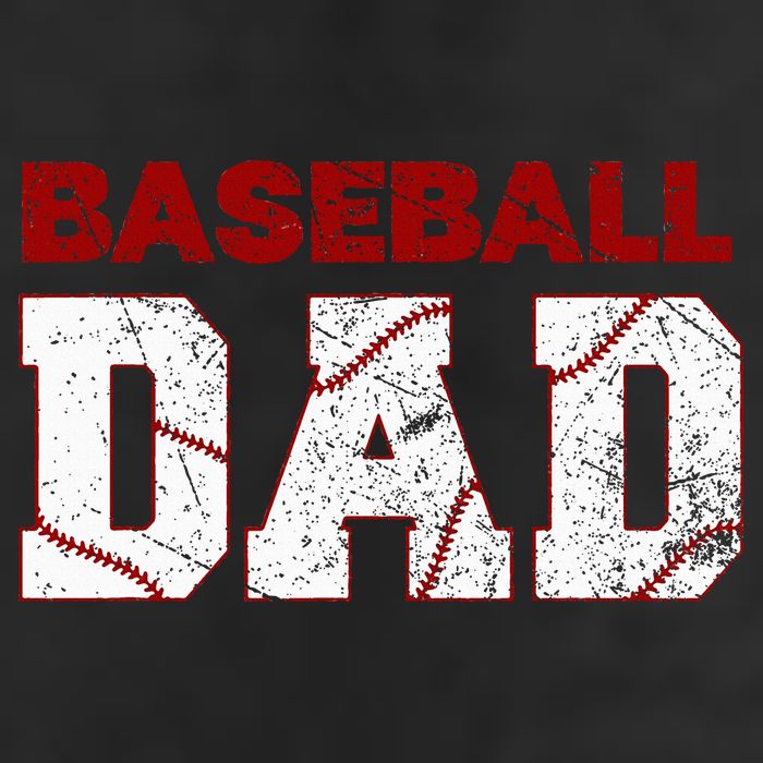 Baseball Dad 7 Panel Mesh Trucker Snapback Hat