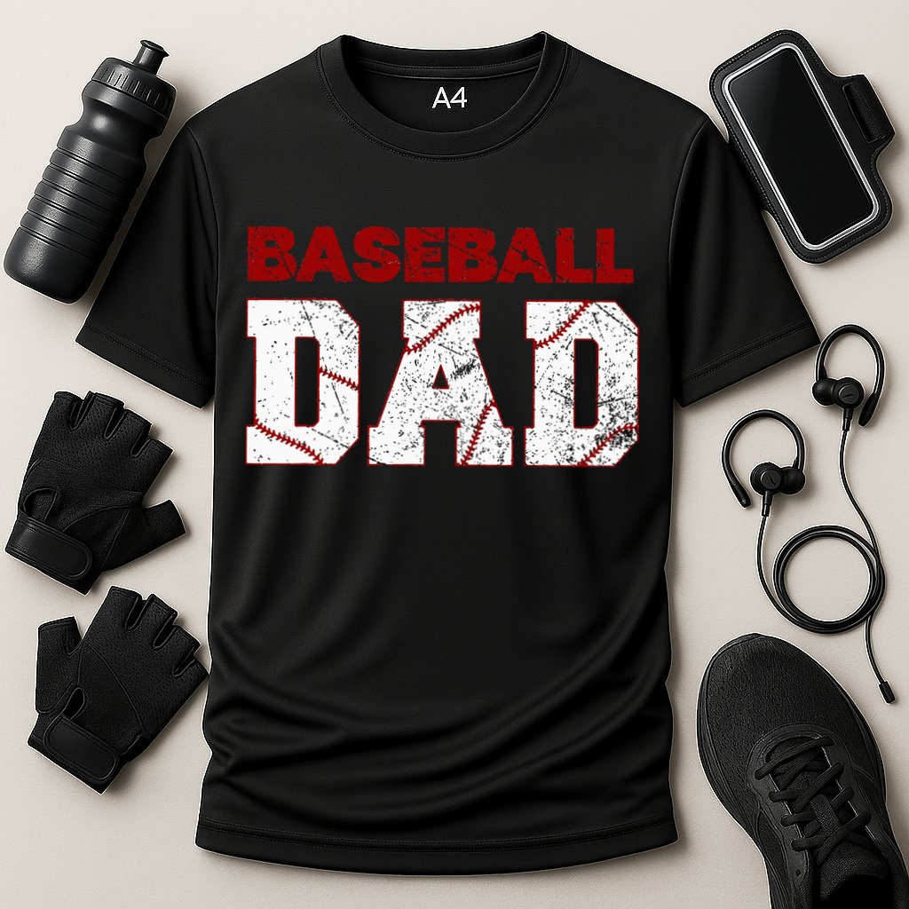 Baseball Dad Cooling Performance Crew T-Shirt