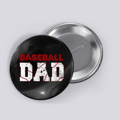 Baseball Dad Button