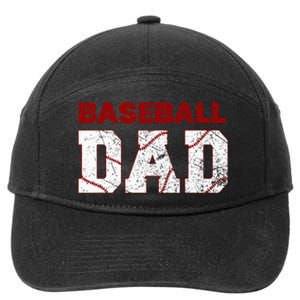 Baseball Dad 7-Panel Snapback Hat