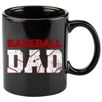 Baseball Dad 11oz C Handle Ceramic Mug