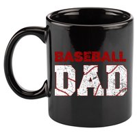 Baseball Dad 11oz C Handle Ceramic Mug